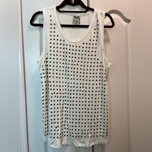 NWOT Vocal studded tank in size medium